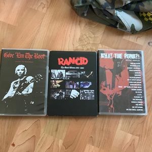 3 Punk Rock DVD’s